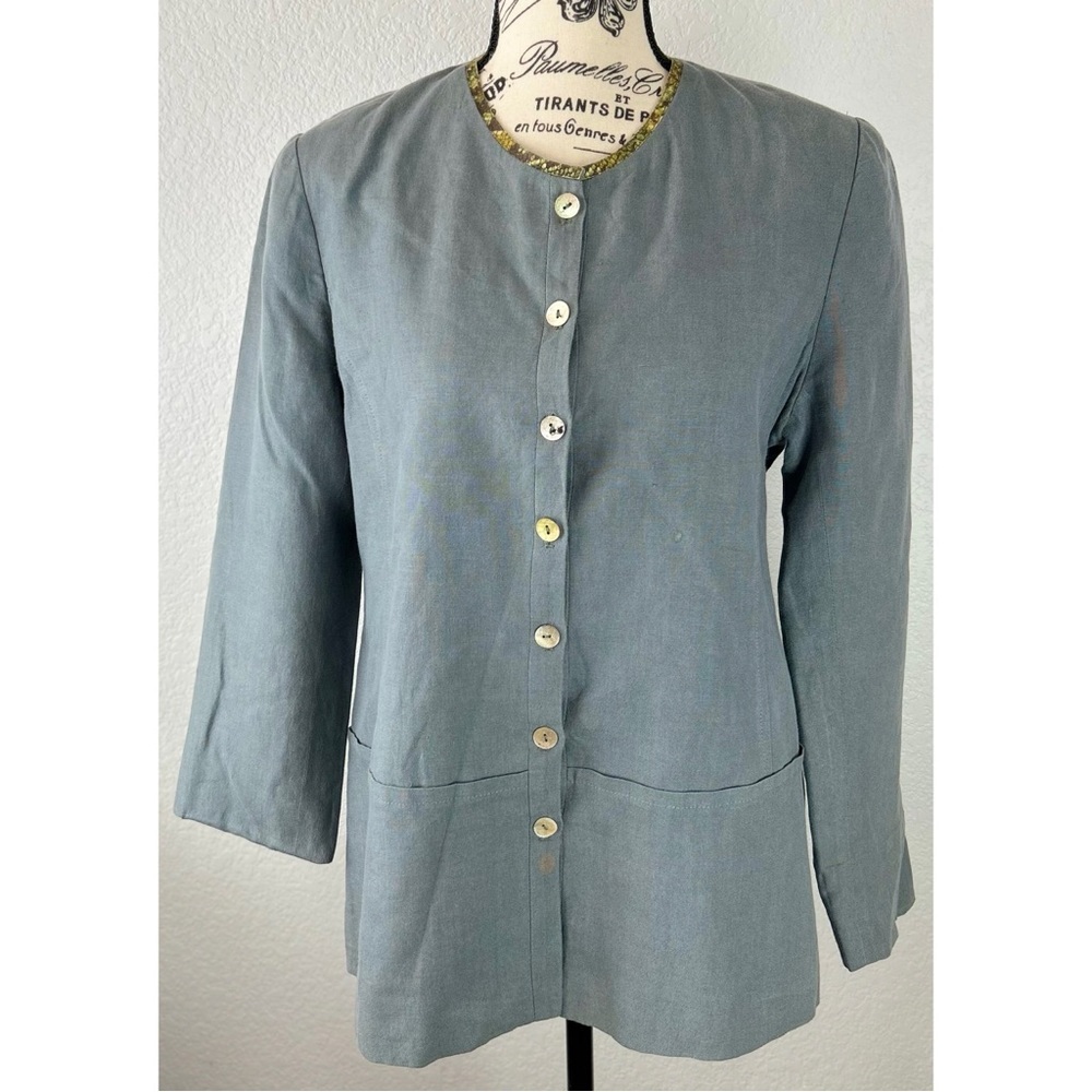 Philippe Adec Women's Blazer Jacket Workwear Mature, size Medium